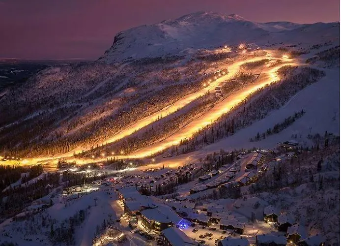 Fantastisk Utsikt I Hemsedal Med In Og Ut Lägenhet Fausko